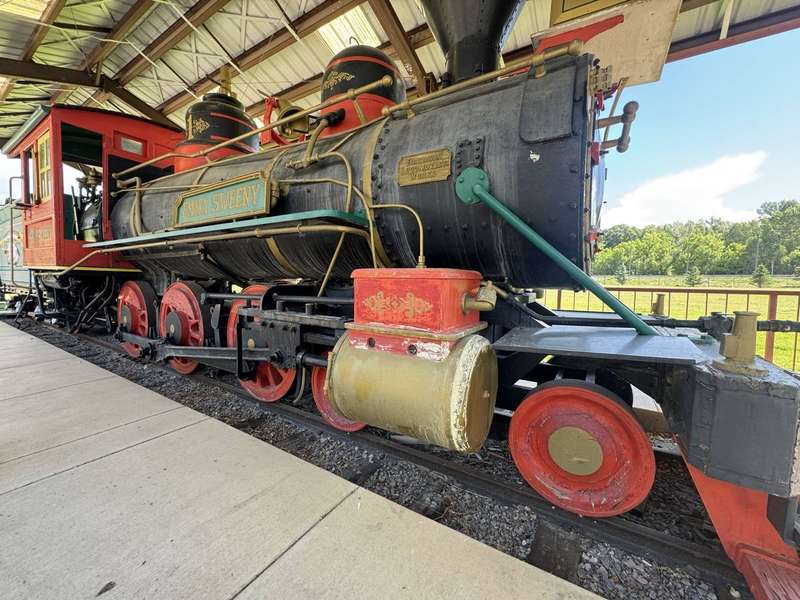 Locomotive close detail