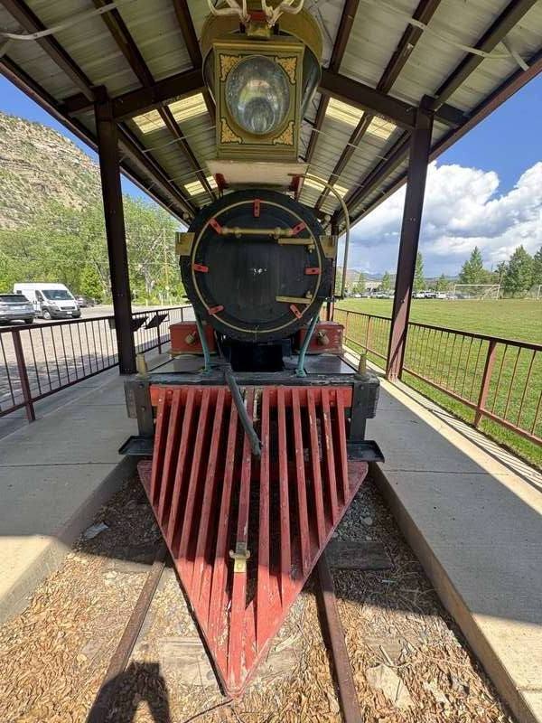 Train rear cowcatcher