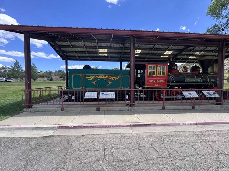 Santa Rita Park train display